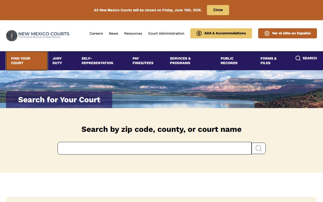 Harding County court records New Mexico court finder