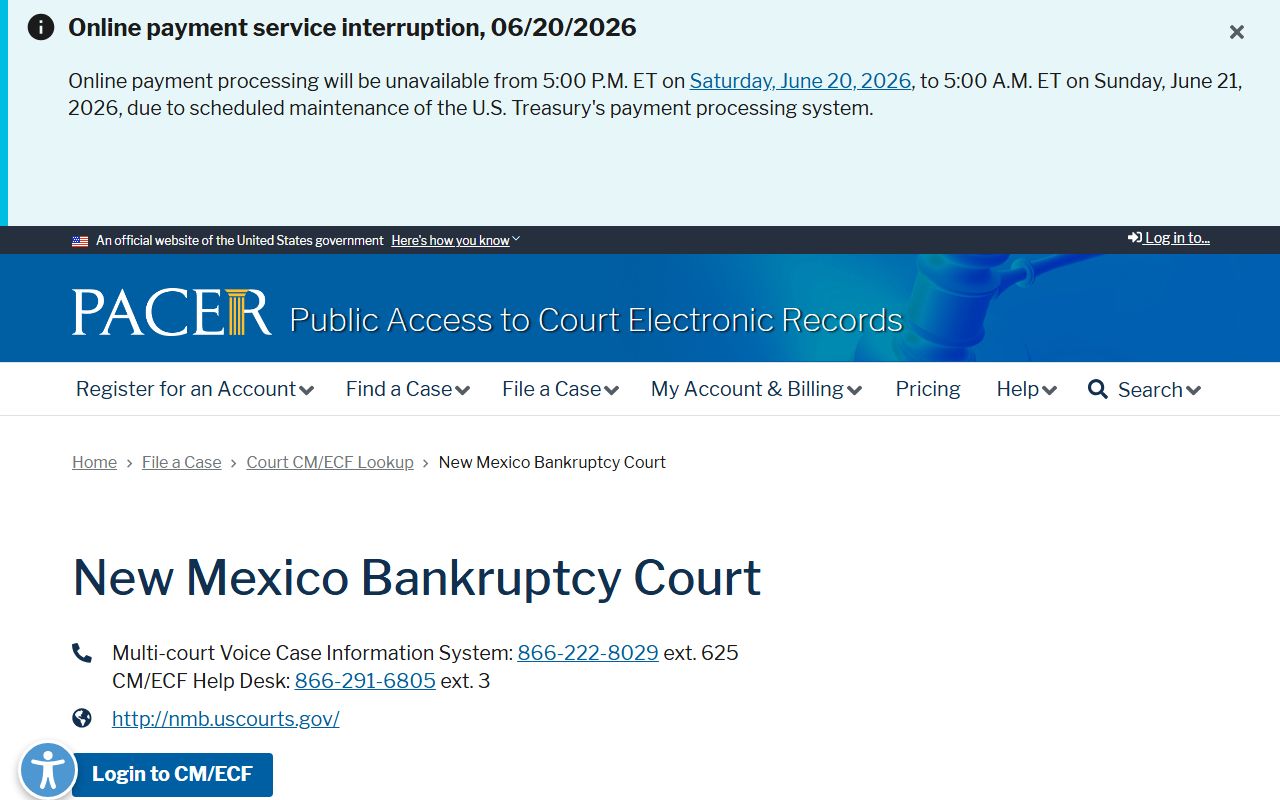 Harding County divorce records PACER bankruptcy court lookup distinction